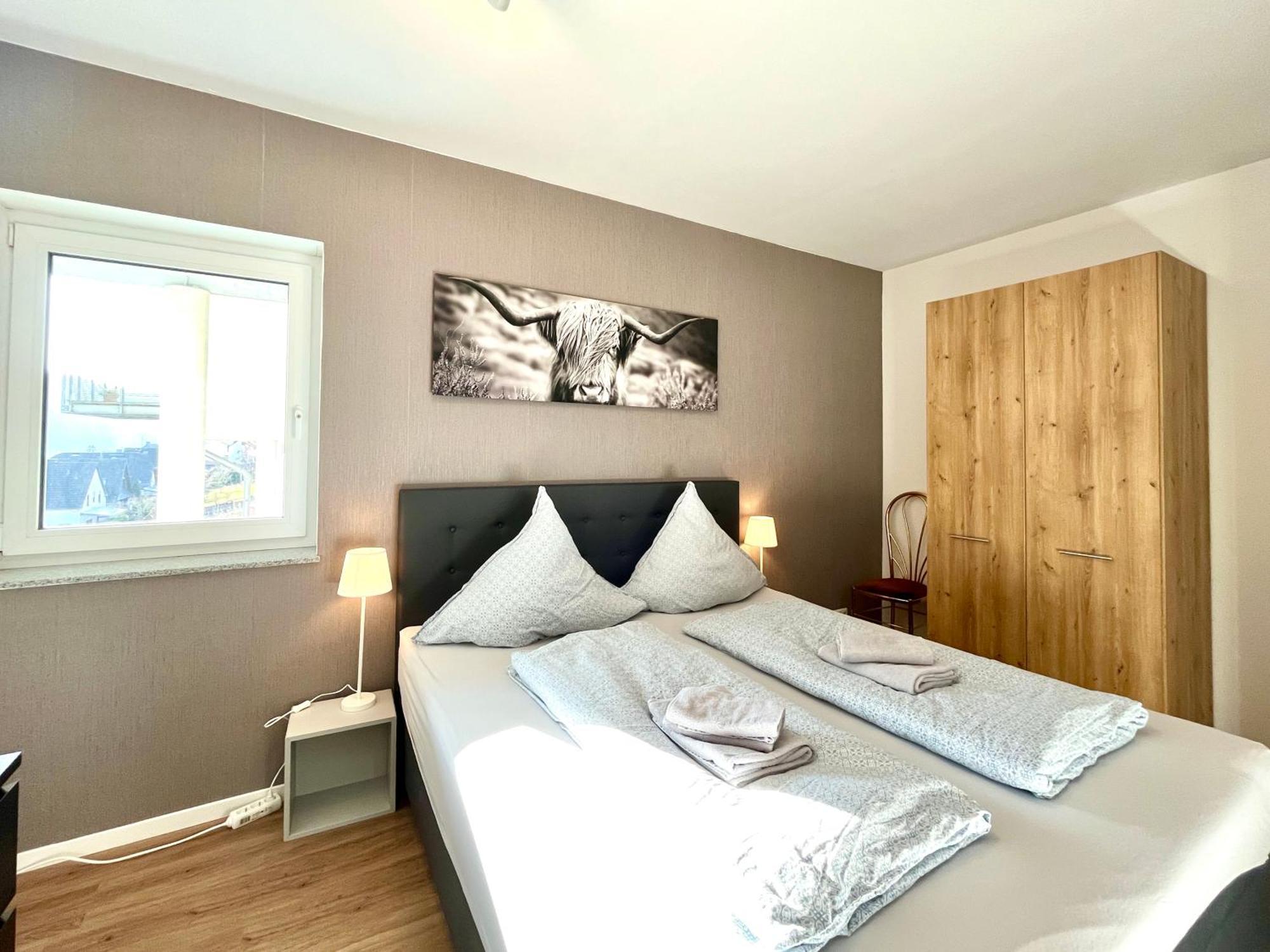 Ferienwohnung Moseltraum, 1-6 Pers, Mit 3 Schlafzimmer Und Panoramabalkon Mueden Ngoại thất bức ảnh