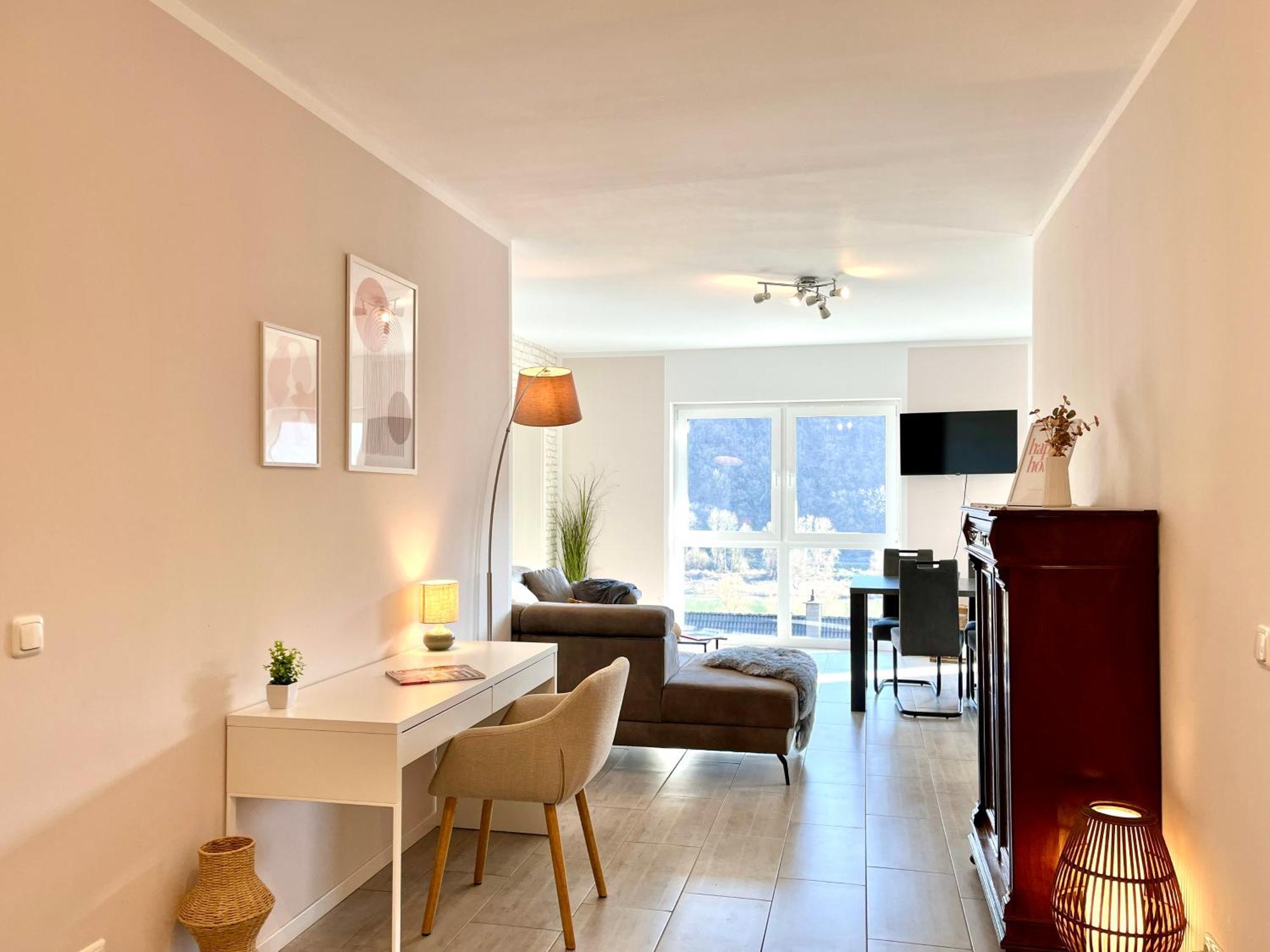 Ferienwohnung Moseltraum, 1-6 Pers, Mit 3 Schlafzimmer Und Panoramabalkon Mueden Ngoại thất bức ảnh